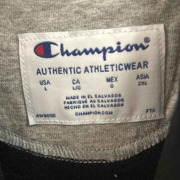 Championship hoodie‎ black - Picture 3 of 3